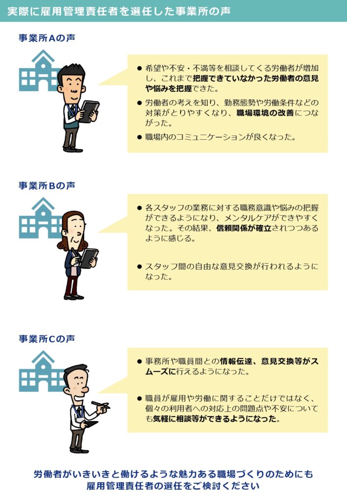 雇用責任者資料２